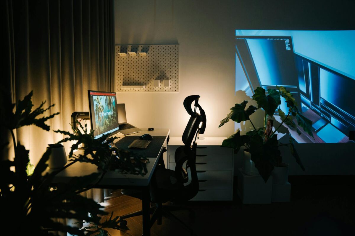 Namų biuro įrengimas: funkcionalumas ir stilius